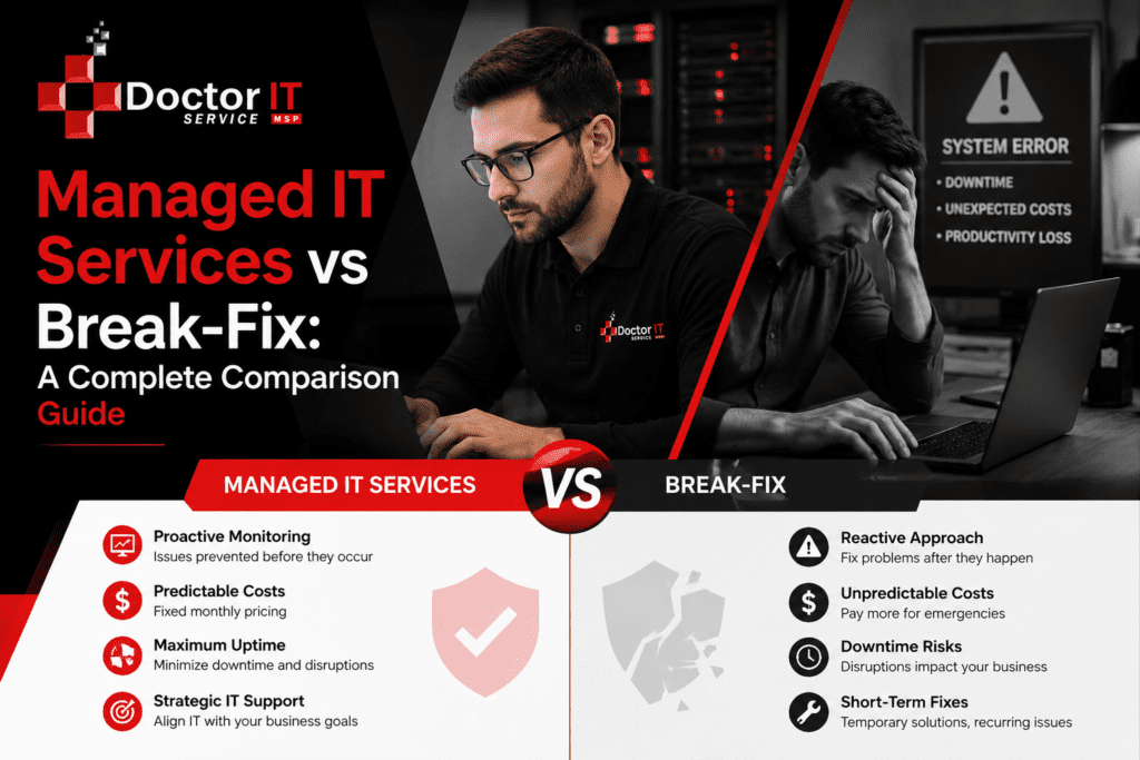Managed IT Services vs Break-Fix: A Complete Comparison Guide