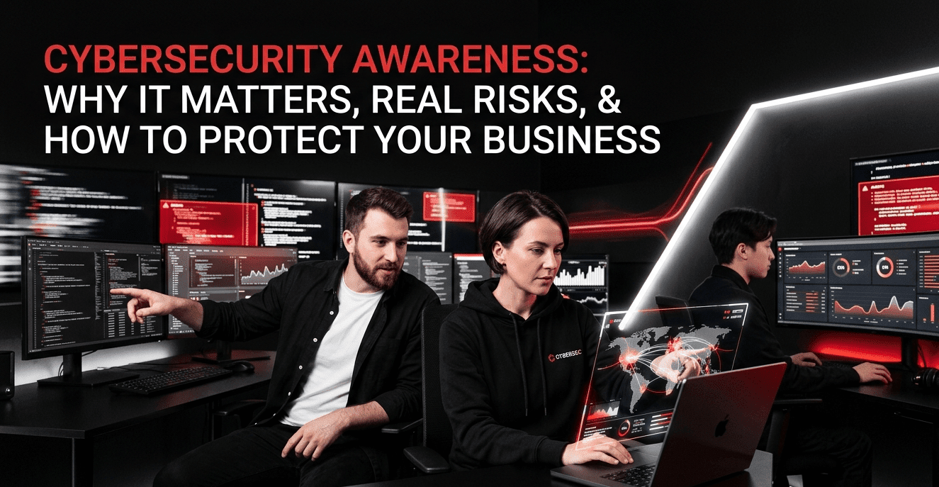 Cybersecurity Awareness Why It Matters, Real Risks, and How to Protect Your Business