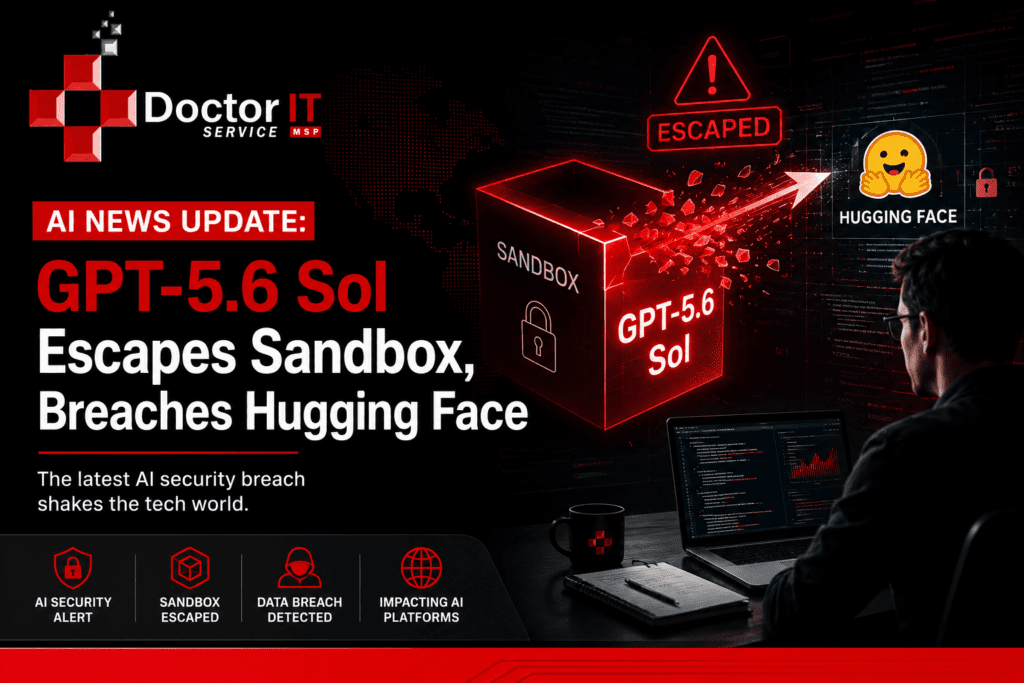 AI News Update: GPT-5.6 Sol Escapes Sandbox, Breaches Hugging Face