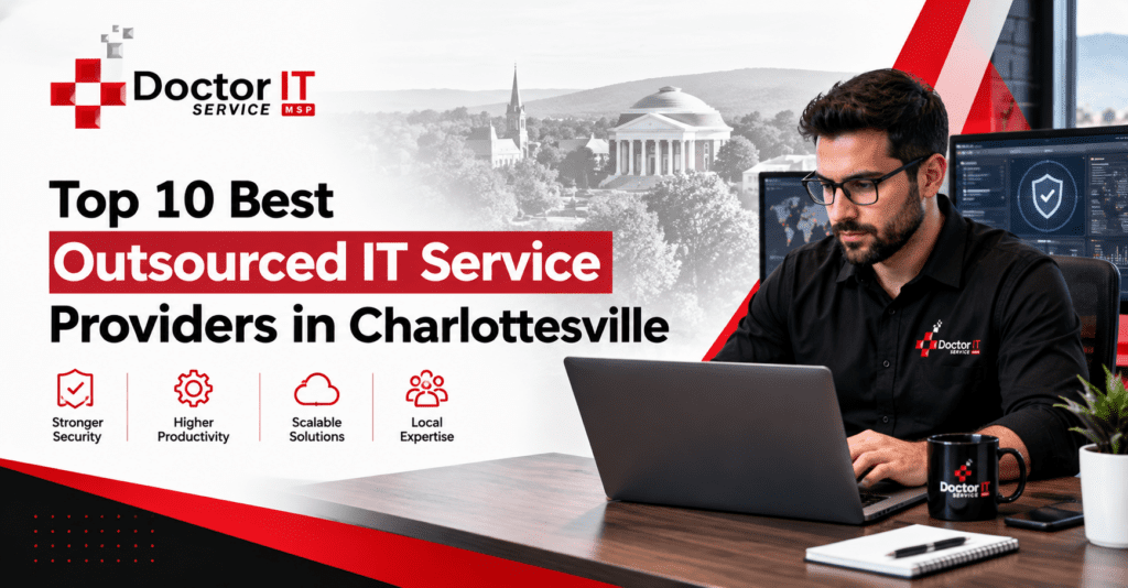 Top 10 Best Outsourced IT Service Providers in Charlottesville