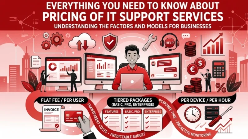 Everything You Need To Know About Pricing Of IT Support Services